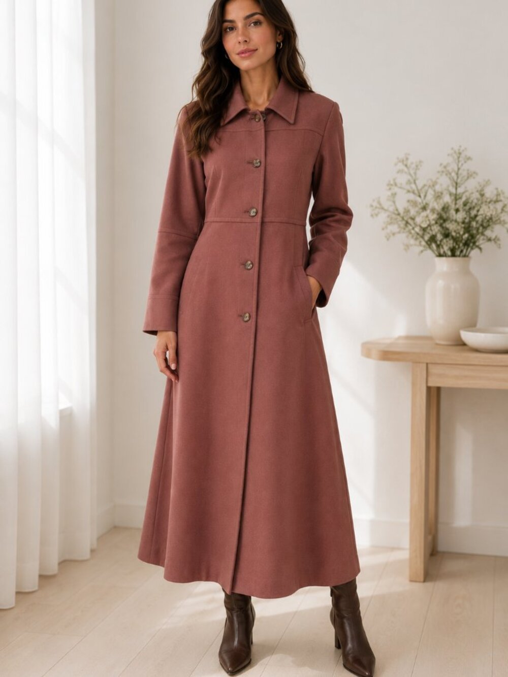 Harve Benard 6P long coat